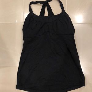 Black Lululemon tank